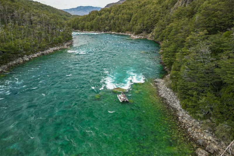 Fliegenfischen im Bakerfluss